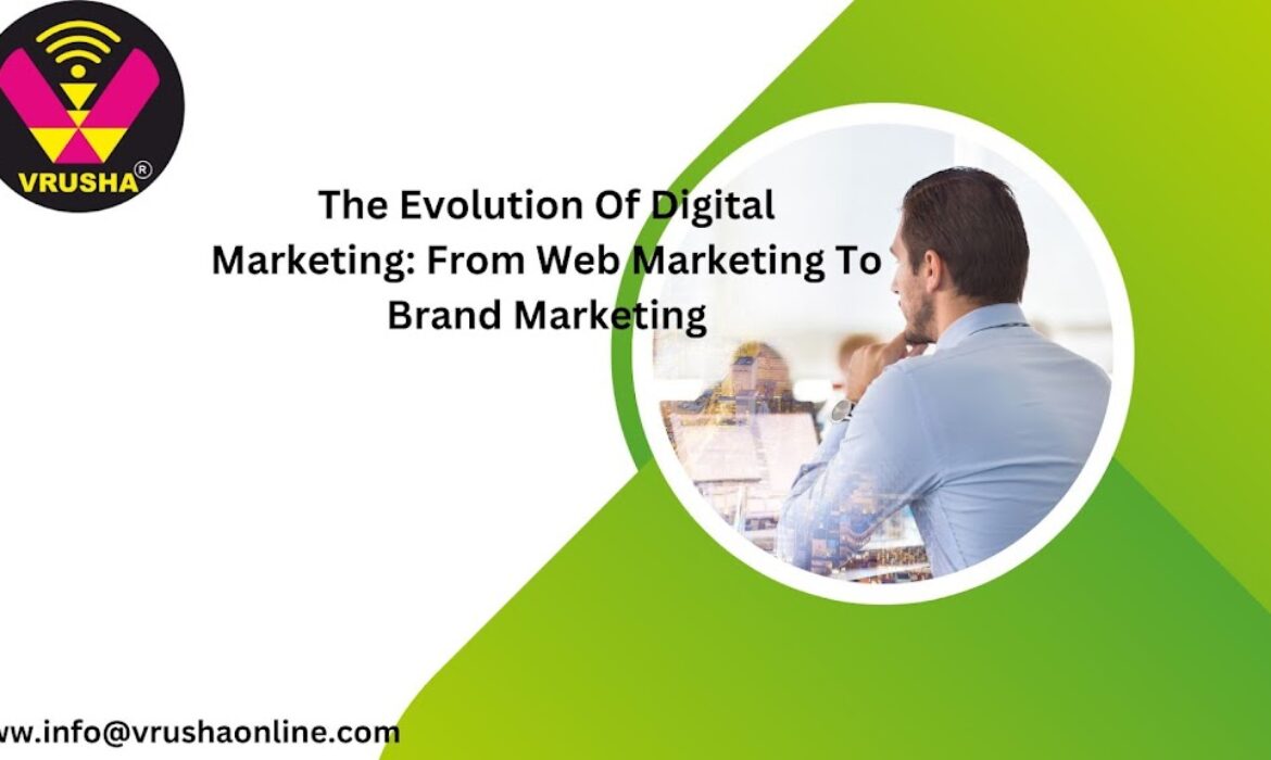 The Evolution Of Digital Marketing: From Web Marketing To Brand Marketing
